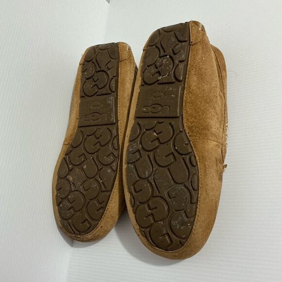 UGG’s Women’s Ansley Sheepskin Suede Slipper size 6 - Picture 5 of 7